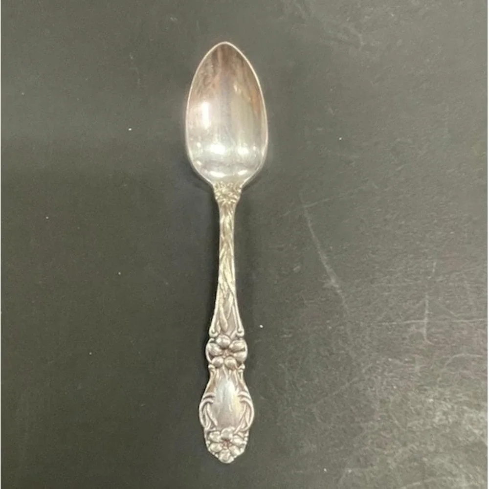 Silver Plate Heritage Silver Co. (Intl‎ Silver Co.) Ornate Demitasse Spoon SSC